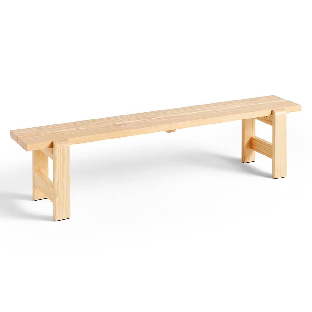 Hay Weekday Outdoor Bench Large Pinewood Light Wood