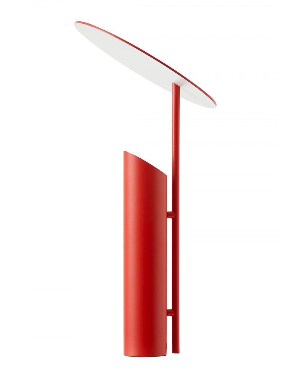 Reflect Table Light Matt Red