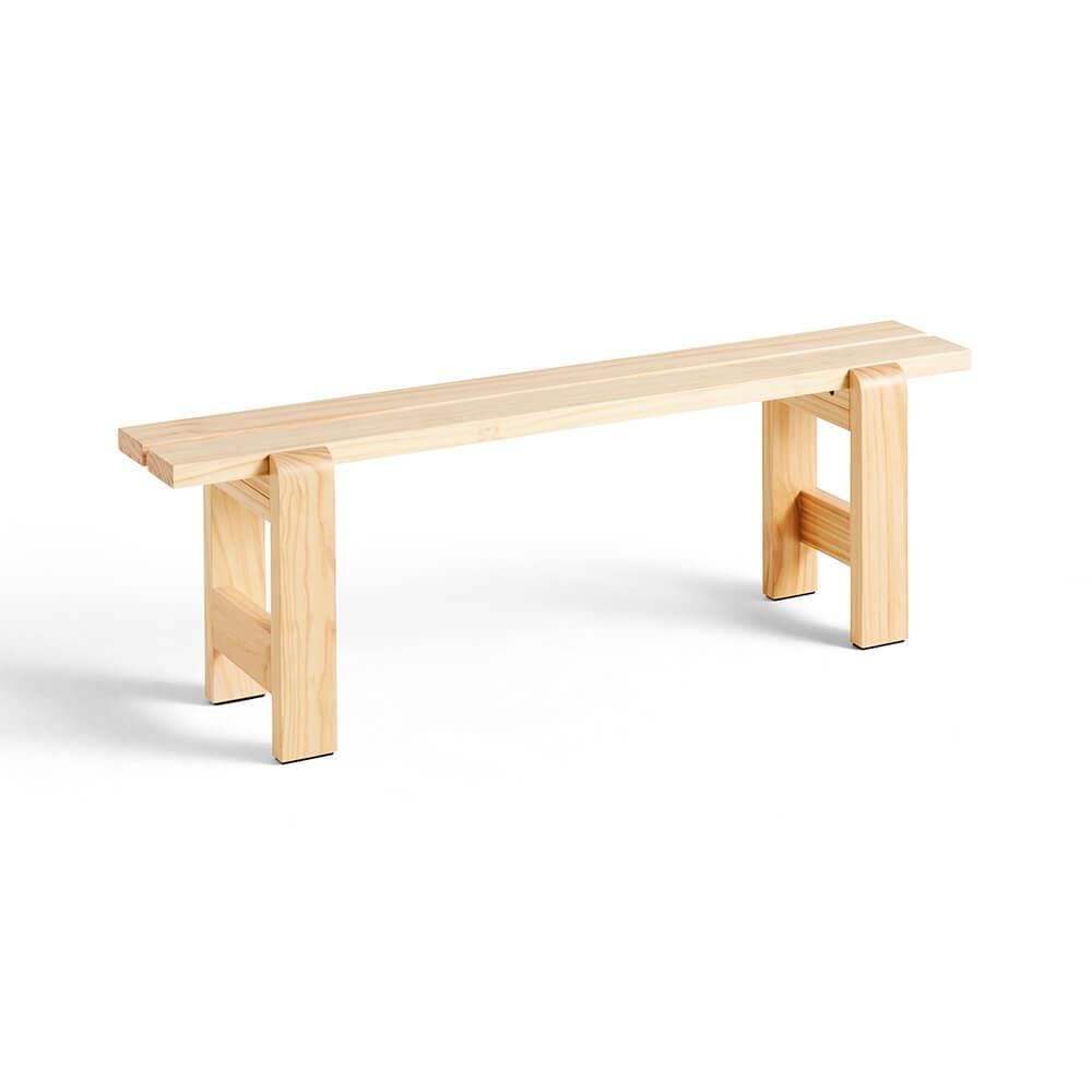 Hay Weekday Outdoor Bench Medium Pinewood Light Wood