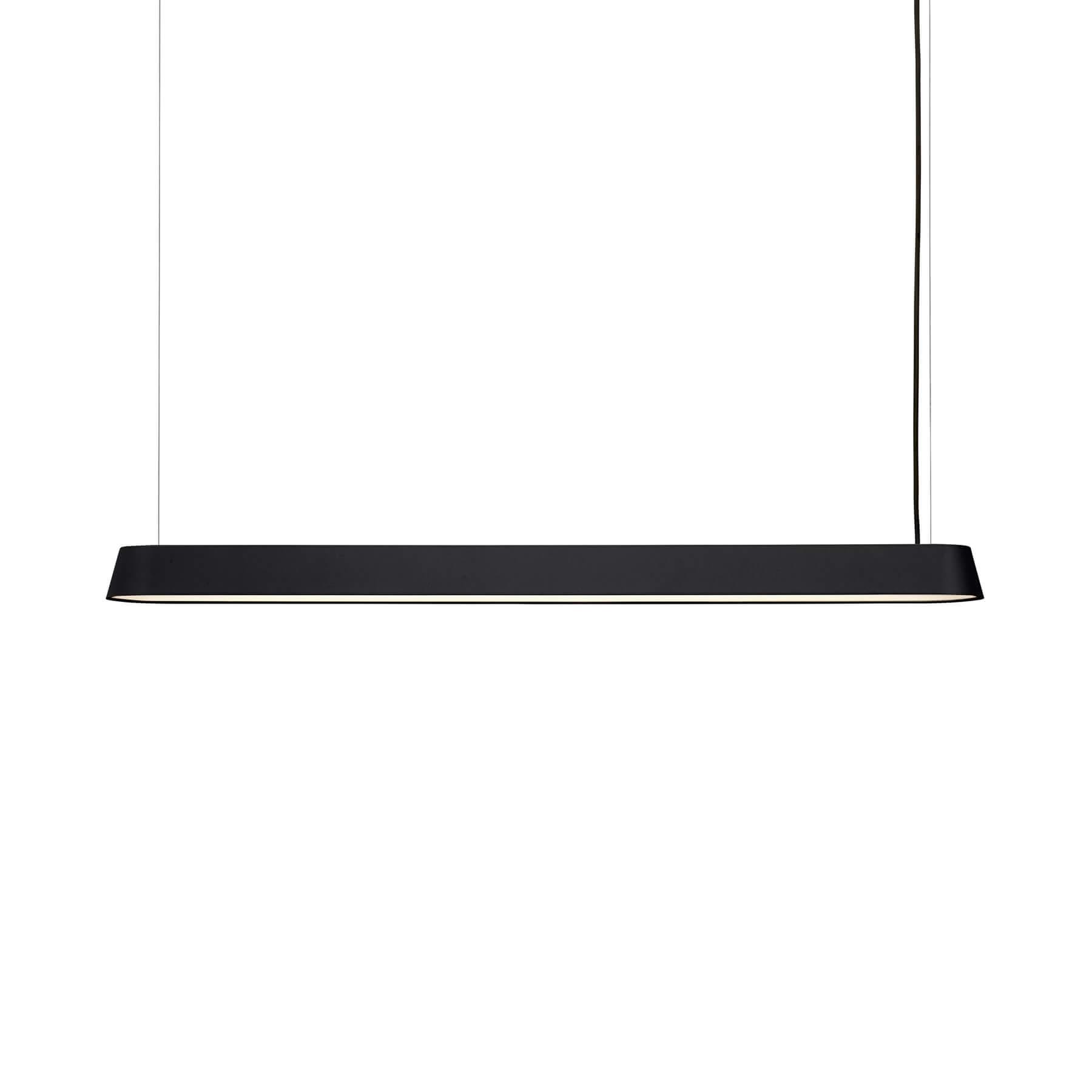 Muuto Linear Pendant Light Small Black Designer Pendant Lighting