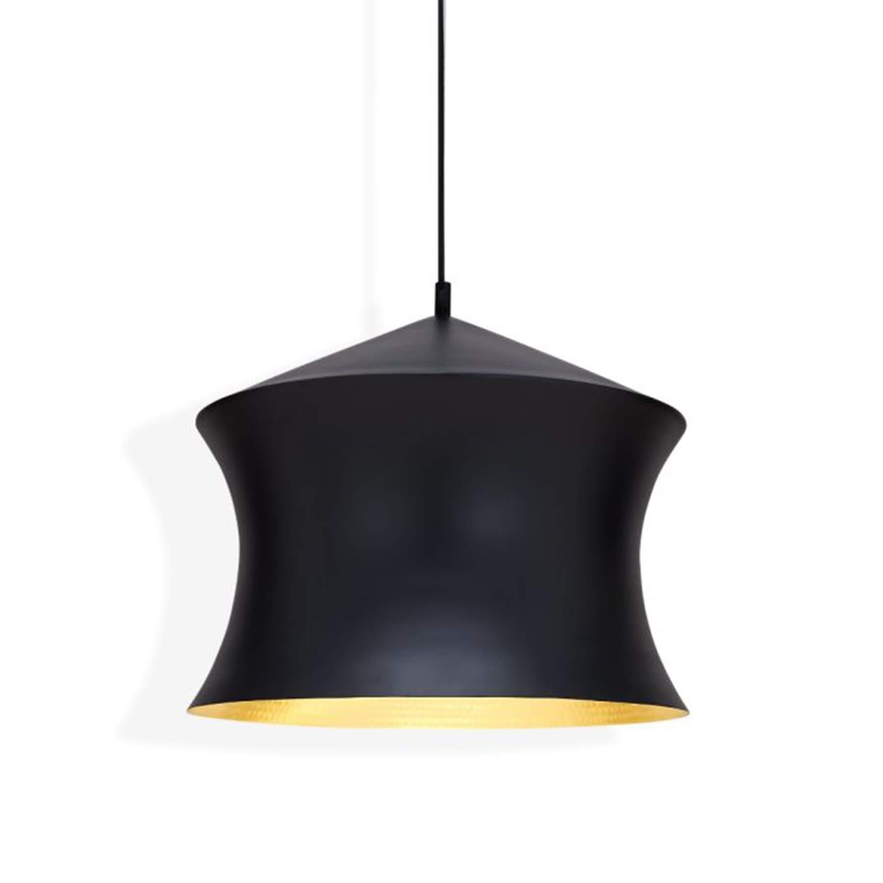 Tom Dixon Beat Waist Led Pendant Light Black Designer Pendant Lighting