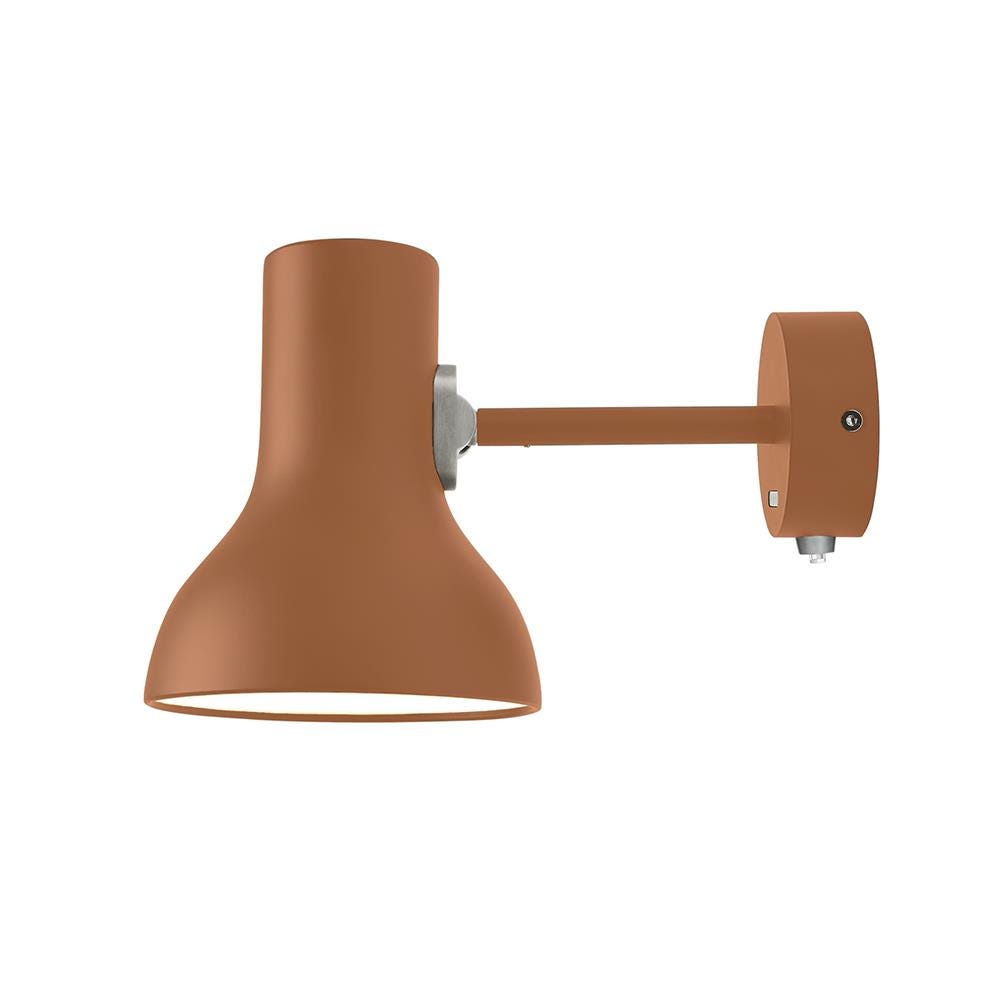 Anglepoise Type 75 Mini Wall Light Margaret Howell Edition Sienna Wall Lighting Orange