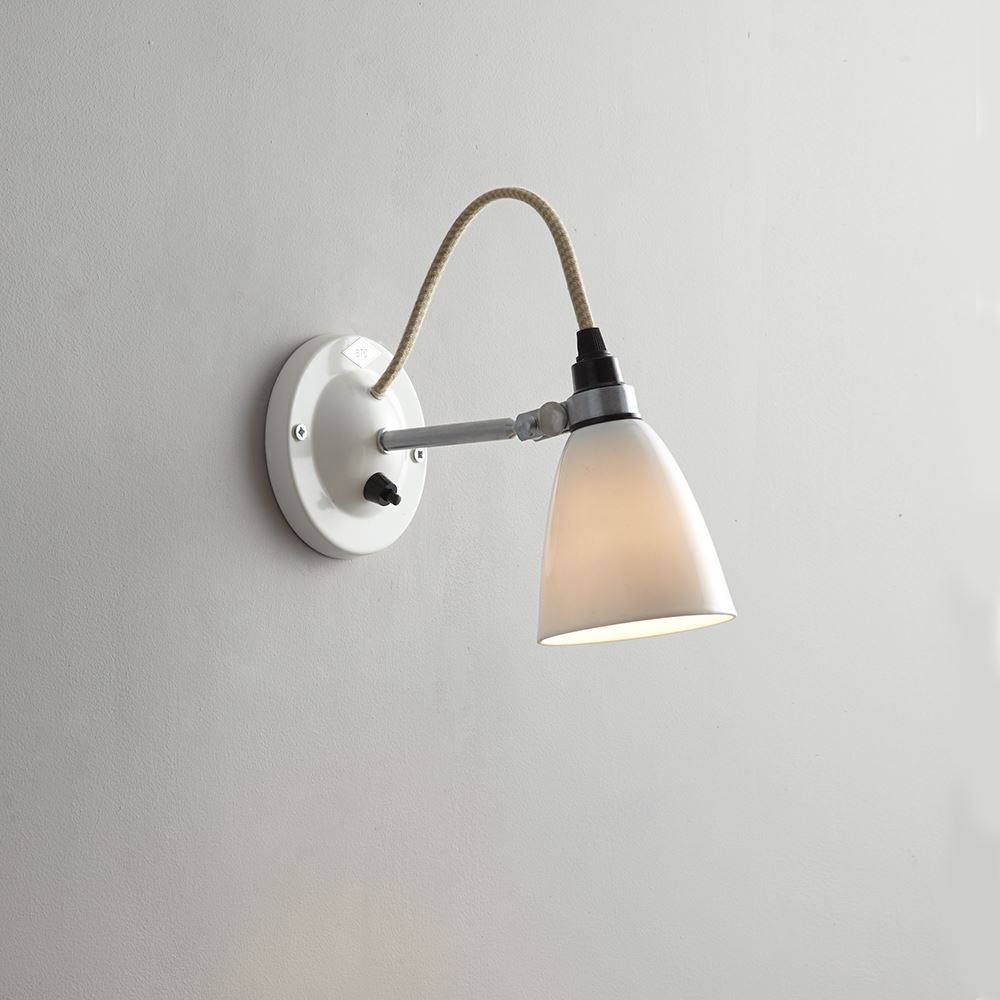 Hector Dome Wall Light Small Switched