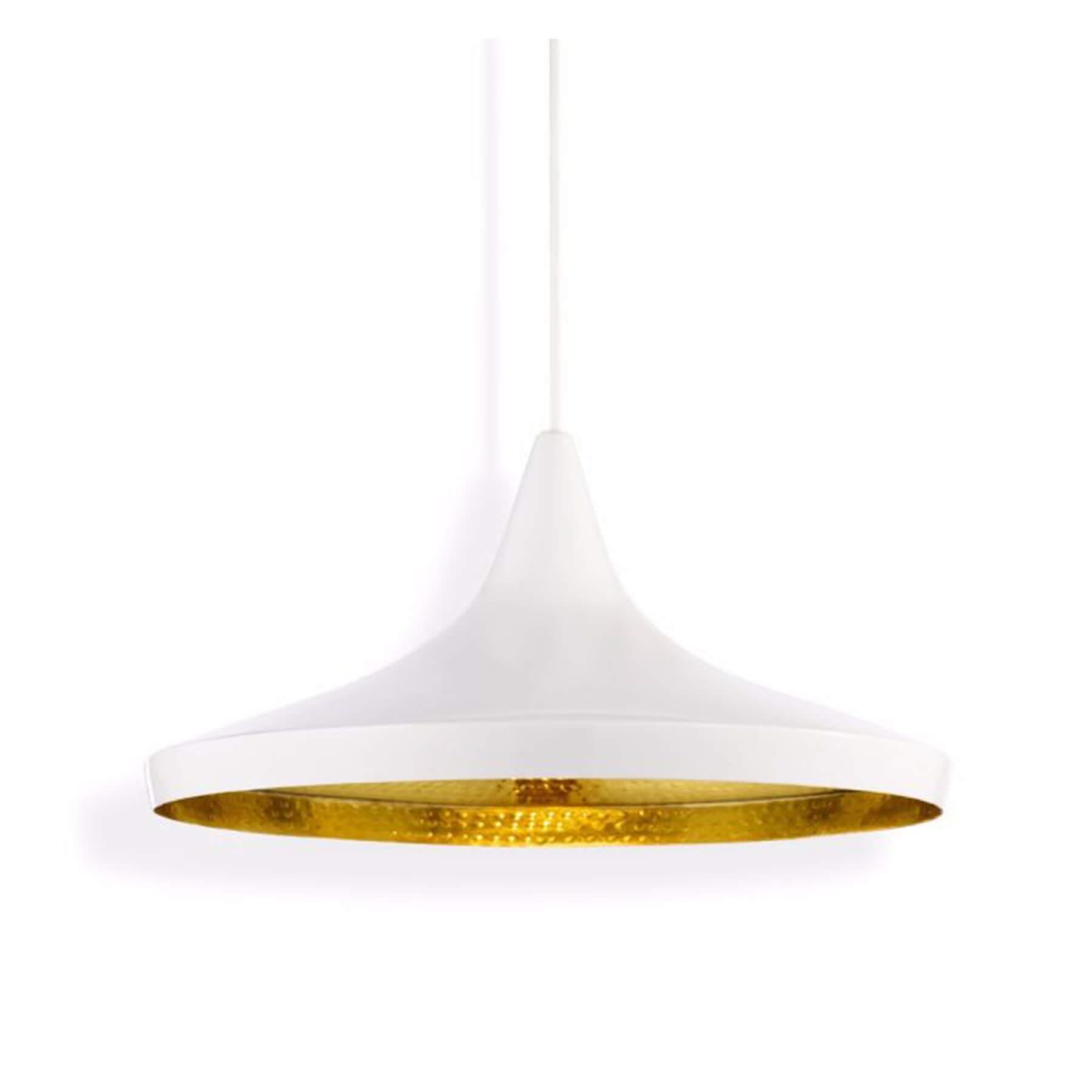 Tom Dixon Beat Wide Led Pendant Light White Designer Pendant Lighting