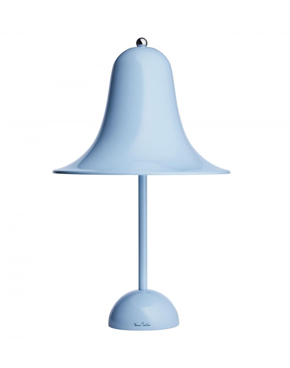 Verpan Pantop Table Lamp Light Blue