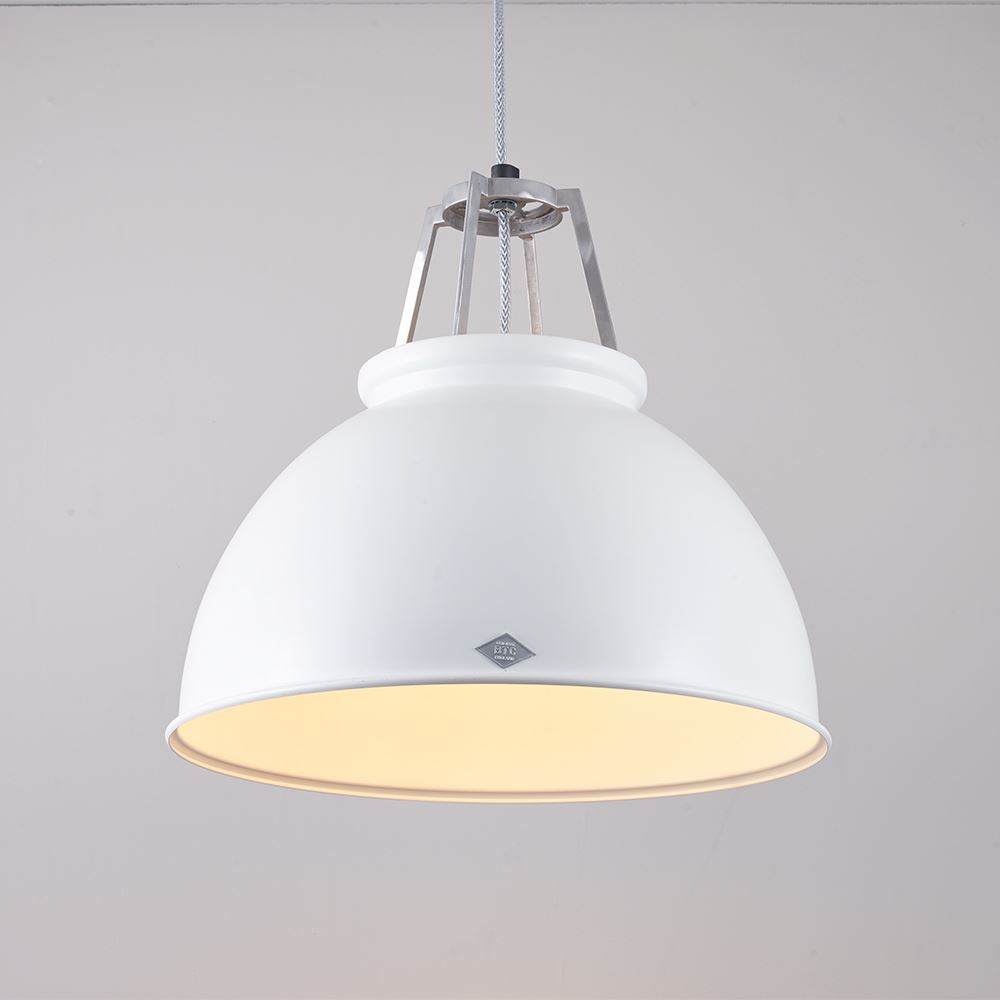 Original Btc Titan Pendant Size 3 White White Interior None Designer Pendant Lighting