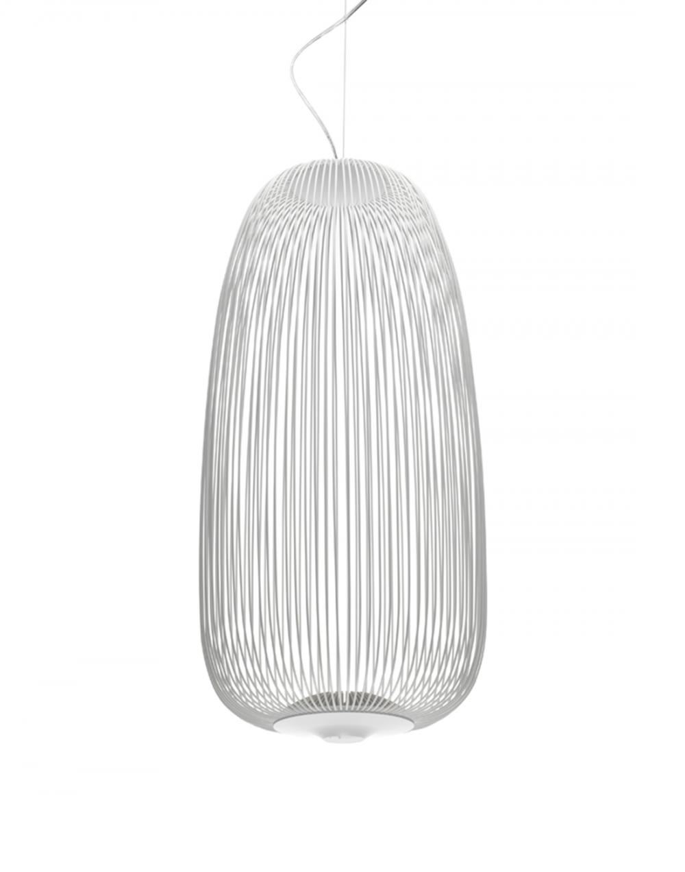 Foscarini Spokes 1 Pendant White Designer Pendant Lighting