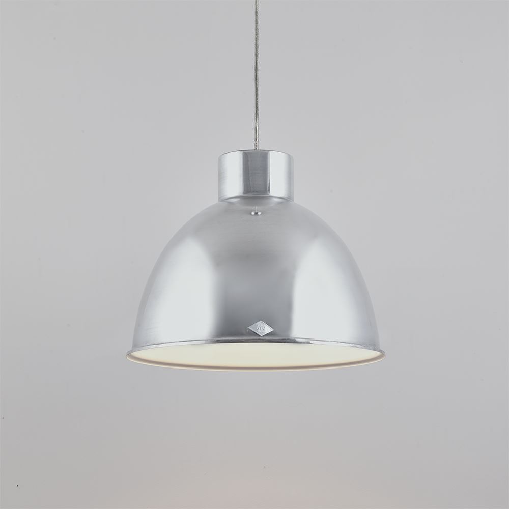 Original Btc Giant Pendant Large Natural Aluminium None Silver Designer Pendant Lighting