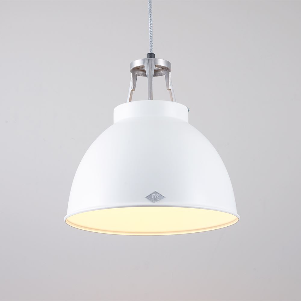 Original Btc Titan Pendant Size 1 White White Interior None Designer Pendant Lighting