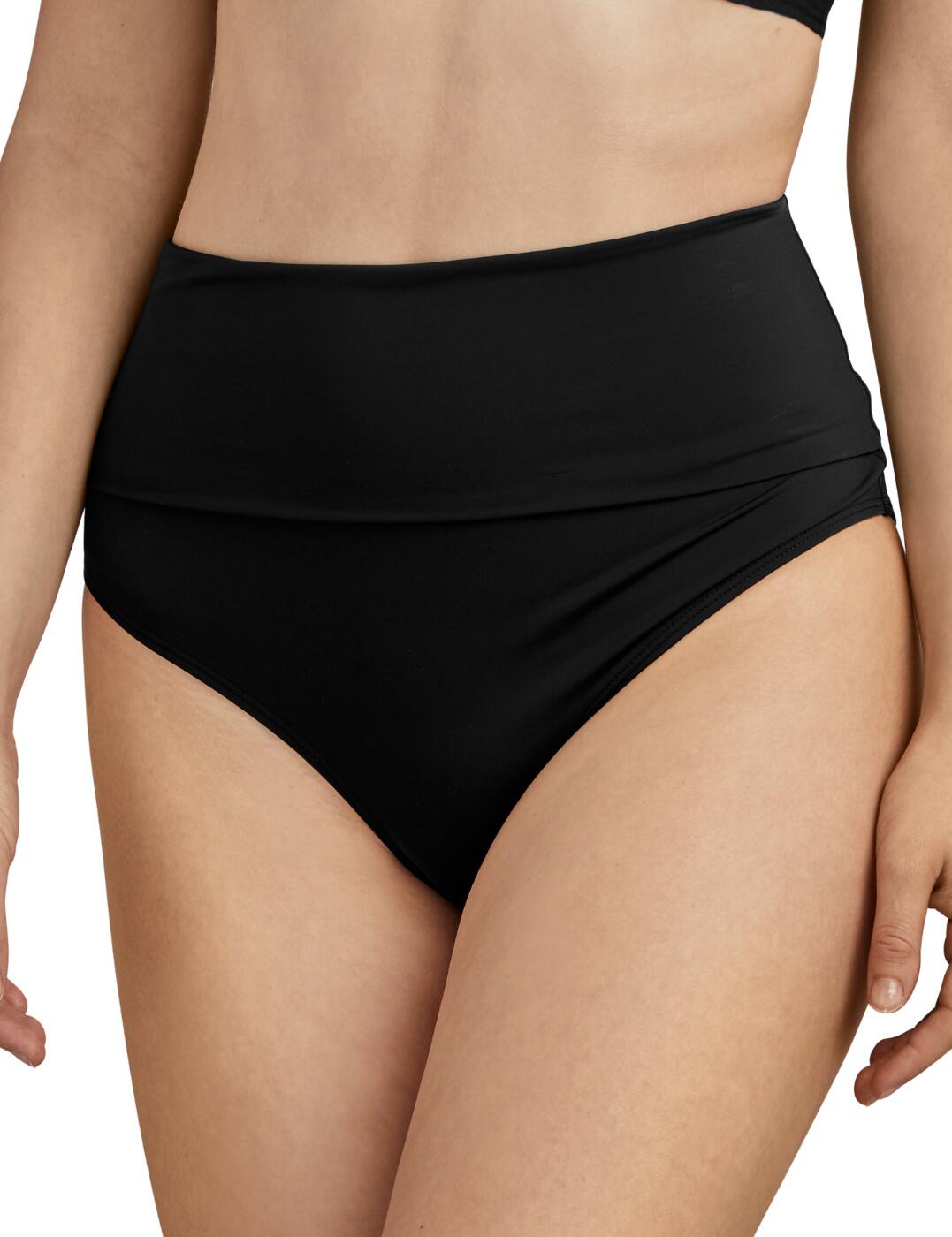 Set your sights for sunny shores with La Plage Ensoleillee collection by Aubade. With a stylish and classic style, this high waisted bikini brief promises to accentuate that gorgeous hourglass figure you were born with. Slims and holds in your tummy to make sure you're feeling your best all summer long.  Highwaisted to accentuate your hourglass figure Moderate rear coverage Foldable waistband for added tummy support Comfortable slimming fit Chic and sleek, forever on-trend Matching coordinates available Country of origin: Tunisia Composition:- Lining: 90% Polyamide &pipe; 10% Elastane Compostion:- Knit: 73% Recycled Polyamide &pipe; 27% Elastane Listed in UK sizes  54540-97316-1262910 TS24 High Waisted Bikini Brief