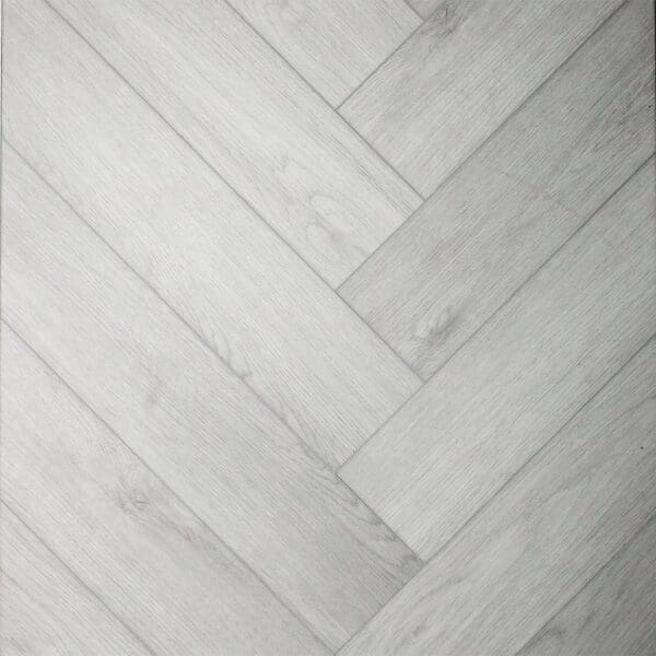 Pro Herringbone 5mm Light Grey Oak Luxury Vinyl Click Flooring