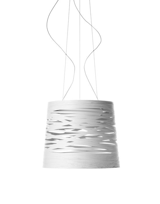 Foscarini Tress Pendant Large Standard White Designer Pendant Lighting