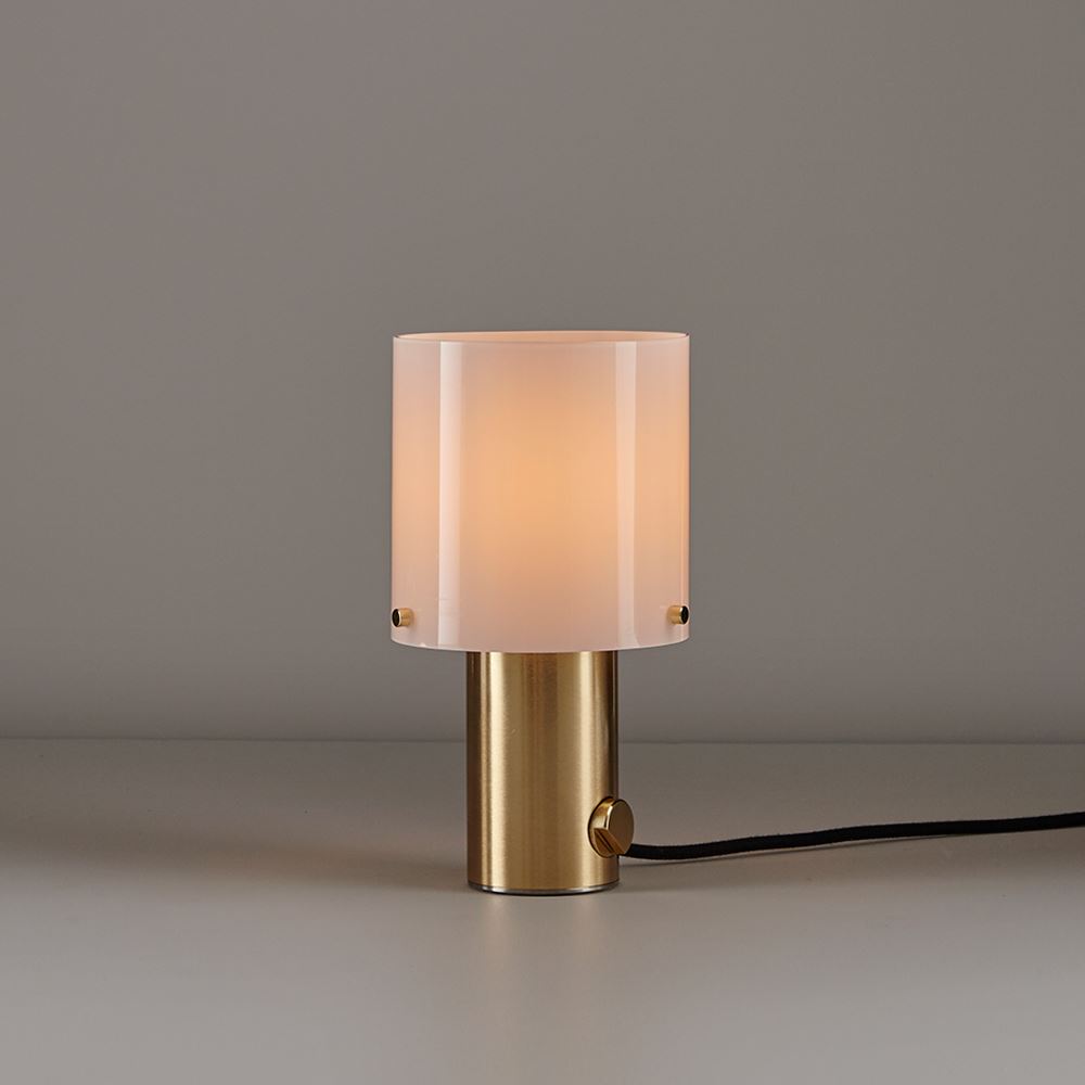 Walter Table Light Small Opal And Brass