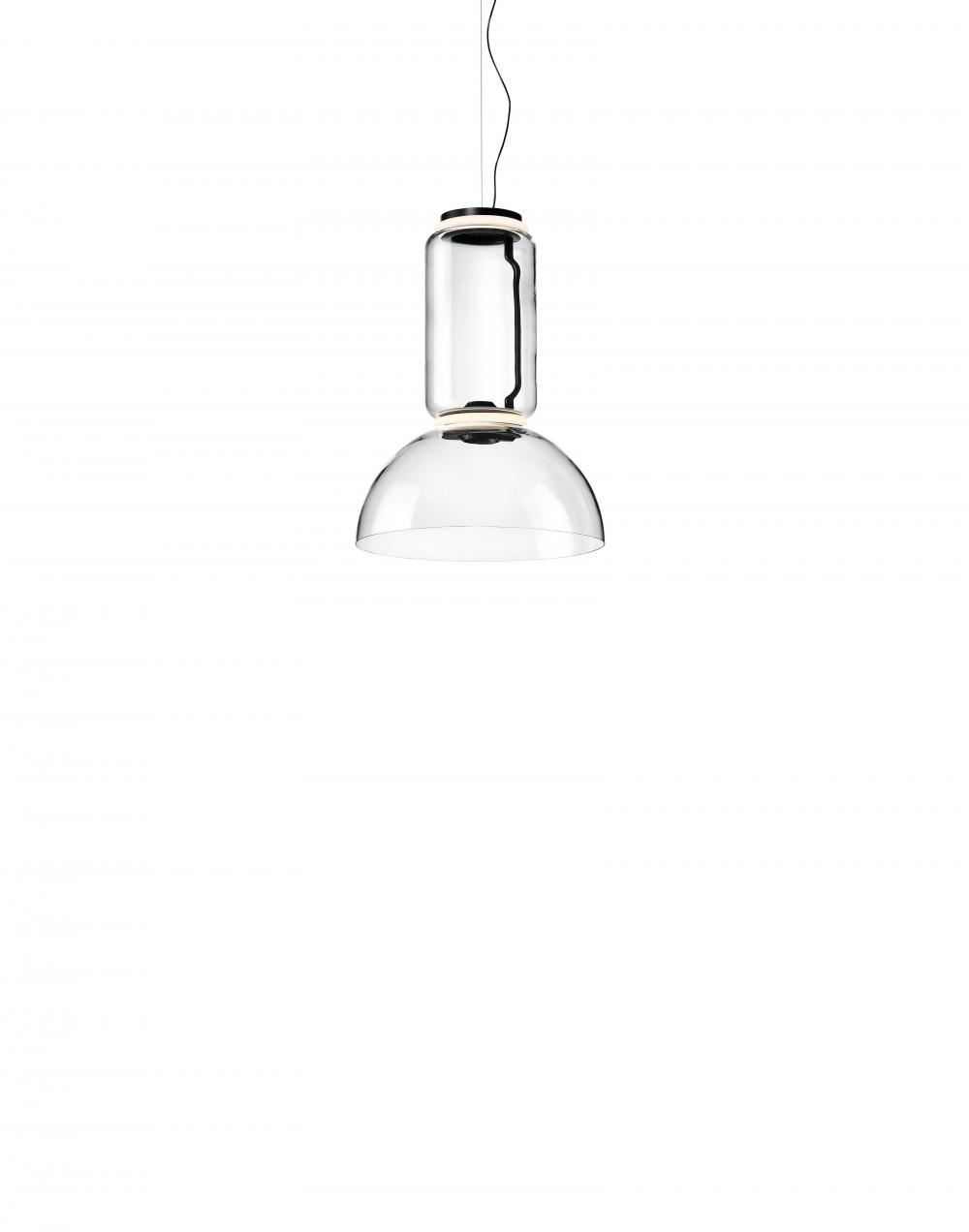 Noctambule Pendant Light Low Cylinder Bowl Small