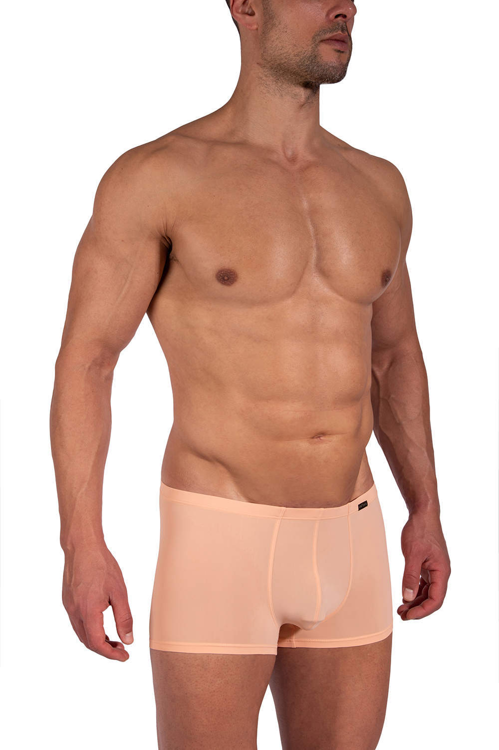 Shop ultra fine Olaf Benz RED2382 Mini Pants men’s underwear shorts. Chalky pastel male boxer brief trunks - 4-way stretch low profile pouch. Buy now