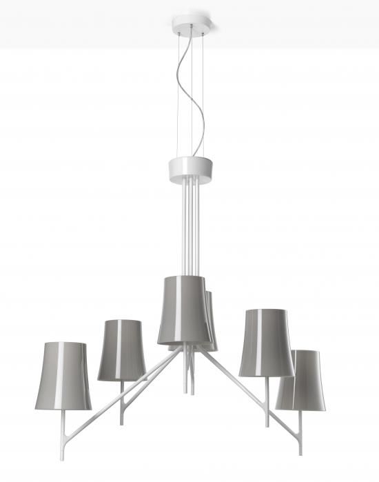 Birdie Pendant 9 Lamps White