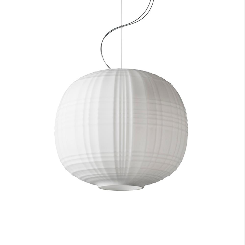 Foscarini Tartan Pendant White Led White Designer Pendant Lighting