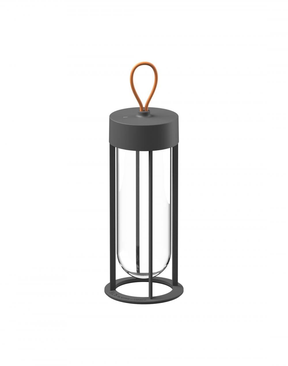 In Vitro Unplugged Table Lamp Anthracite