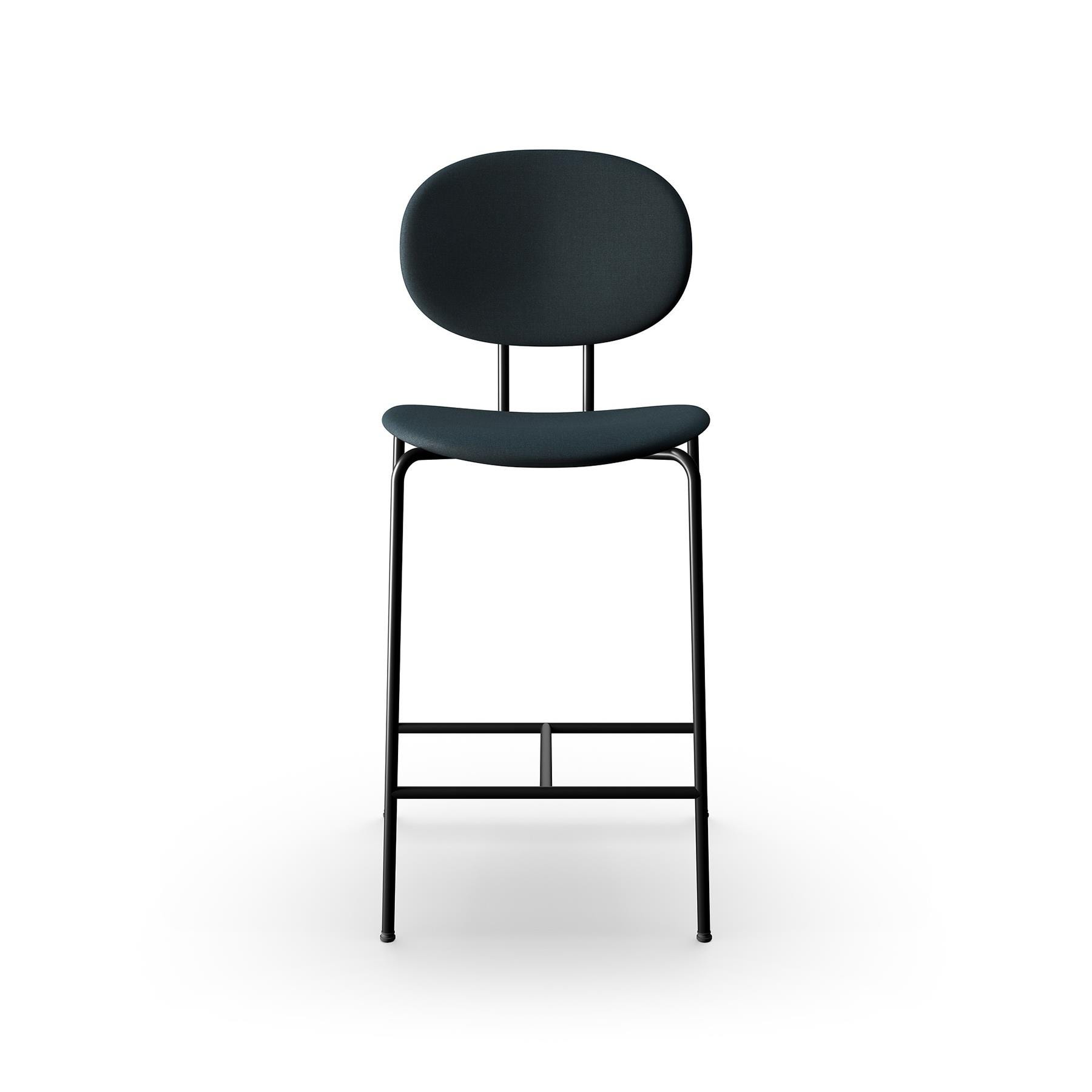 Sibast Piet Hein Bar Chair Upholstered Black Steel Remix 873 High Bar Stool Designer Furniture From Holloways Of Ludlow