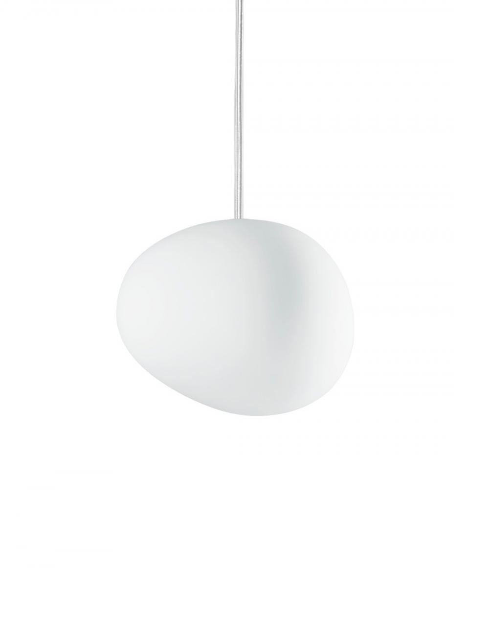 Foscarini Gregg Pendant Small White Fittings Designer Pendant Lighting