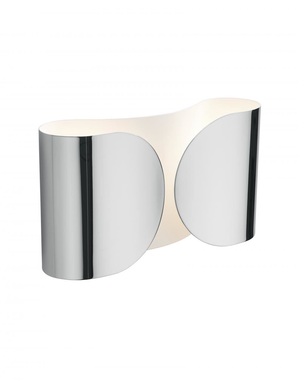 Foglio Wall Light Chrome