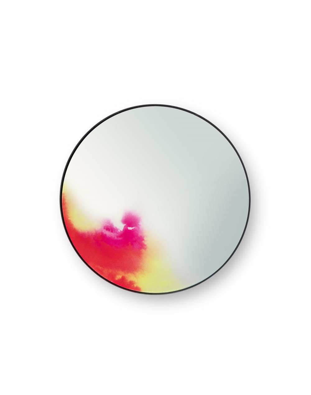 Francis Mirror Small Pink Yellow