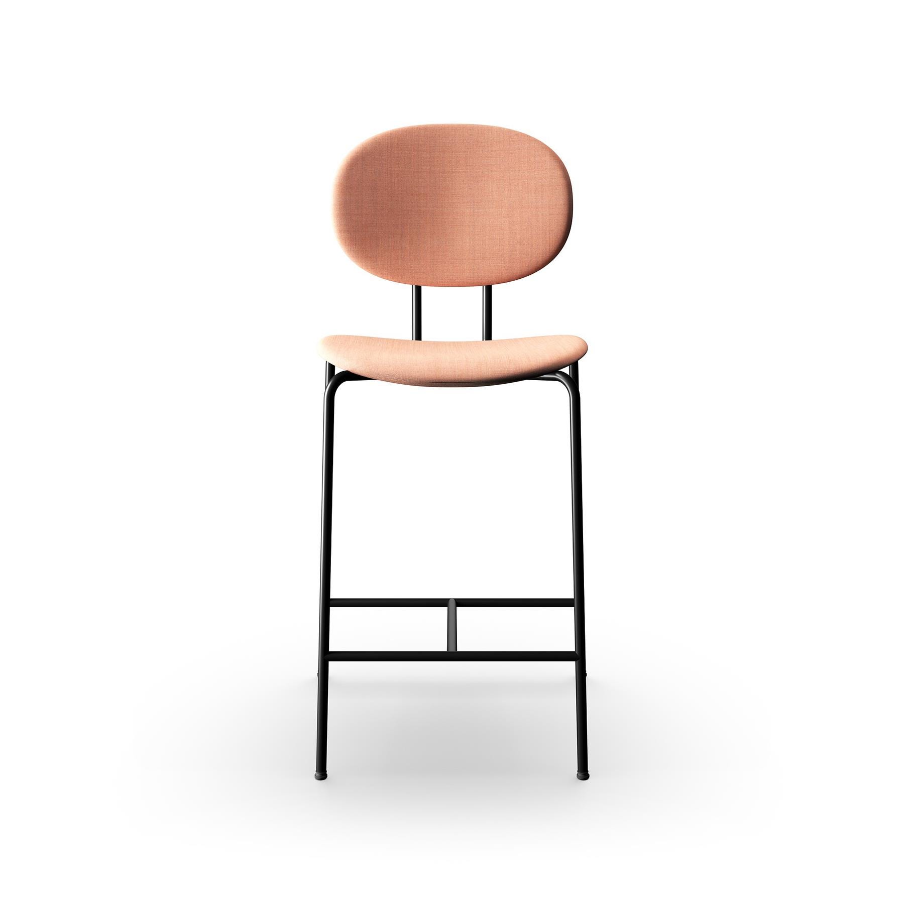 Sibast Piet Hein Bar Chair Upholstered Black Steel Remix 612 High Bar Stool Pink Designer Furniture From Holloways Of Ludlow