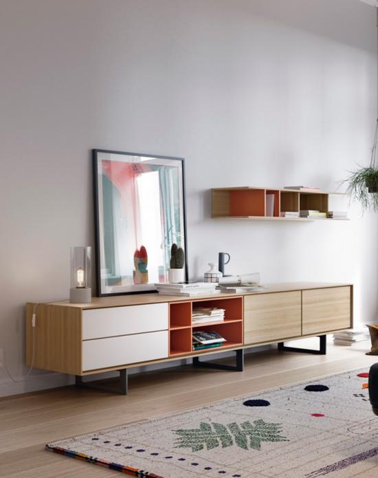 Aura Sideboard With Wall Unit