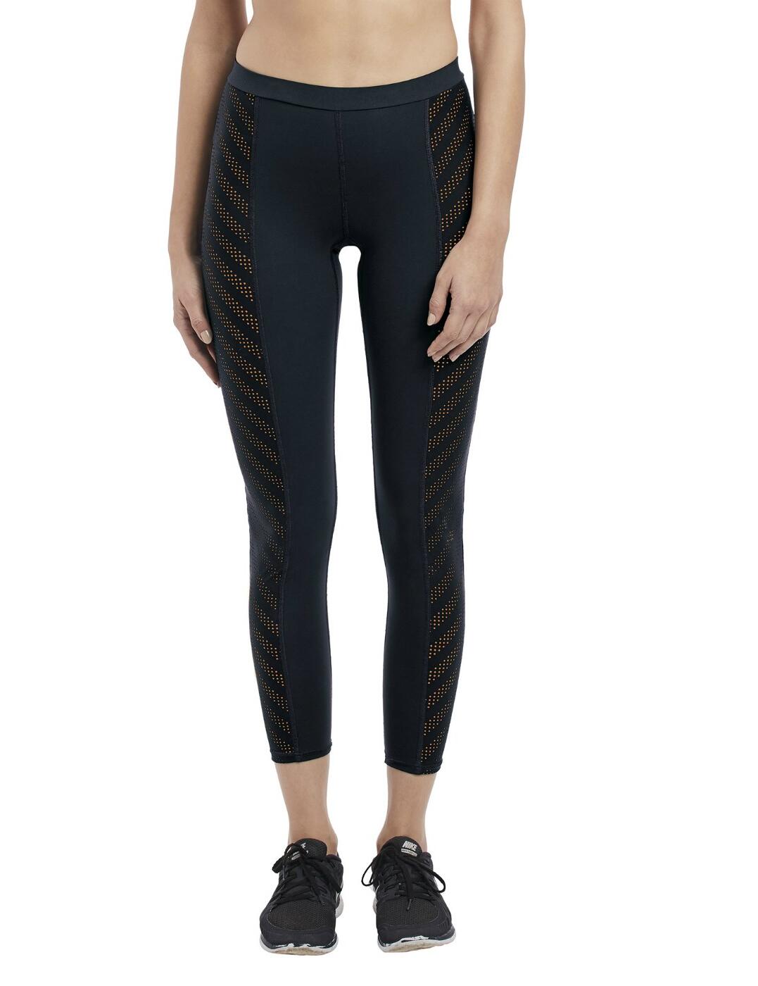 Stay active with the new Freya Active velocity range! The new velocity leggings are perfect for your daily exercise or morning run. These soft fabric leggings are breathable and manage moisture to keep you cool whilst working out. These breathable comfortable leggings are guaranteed to have you looking stylish!  Contemporary design and fit Breathable Panelling Soft fabric which manages moisture! Composition:- 62% Nylon/Polyamide &pipe; 38% Elastane Listed in UK sizes   35326-64868-865336 4013 Leggings