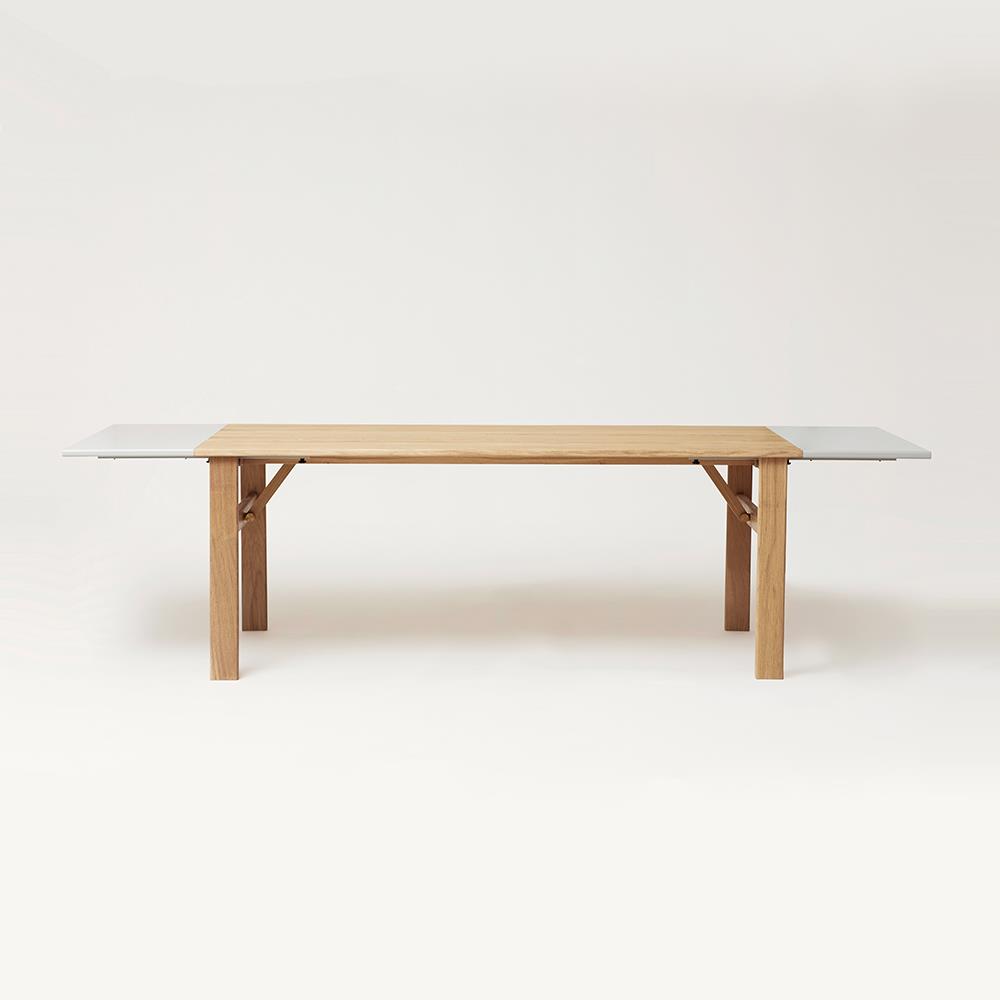 Damsbo Dining Table White Oak Table Extension Leaf In Mdf Set Of Two