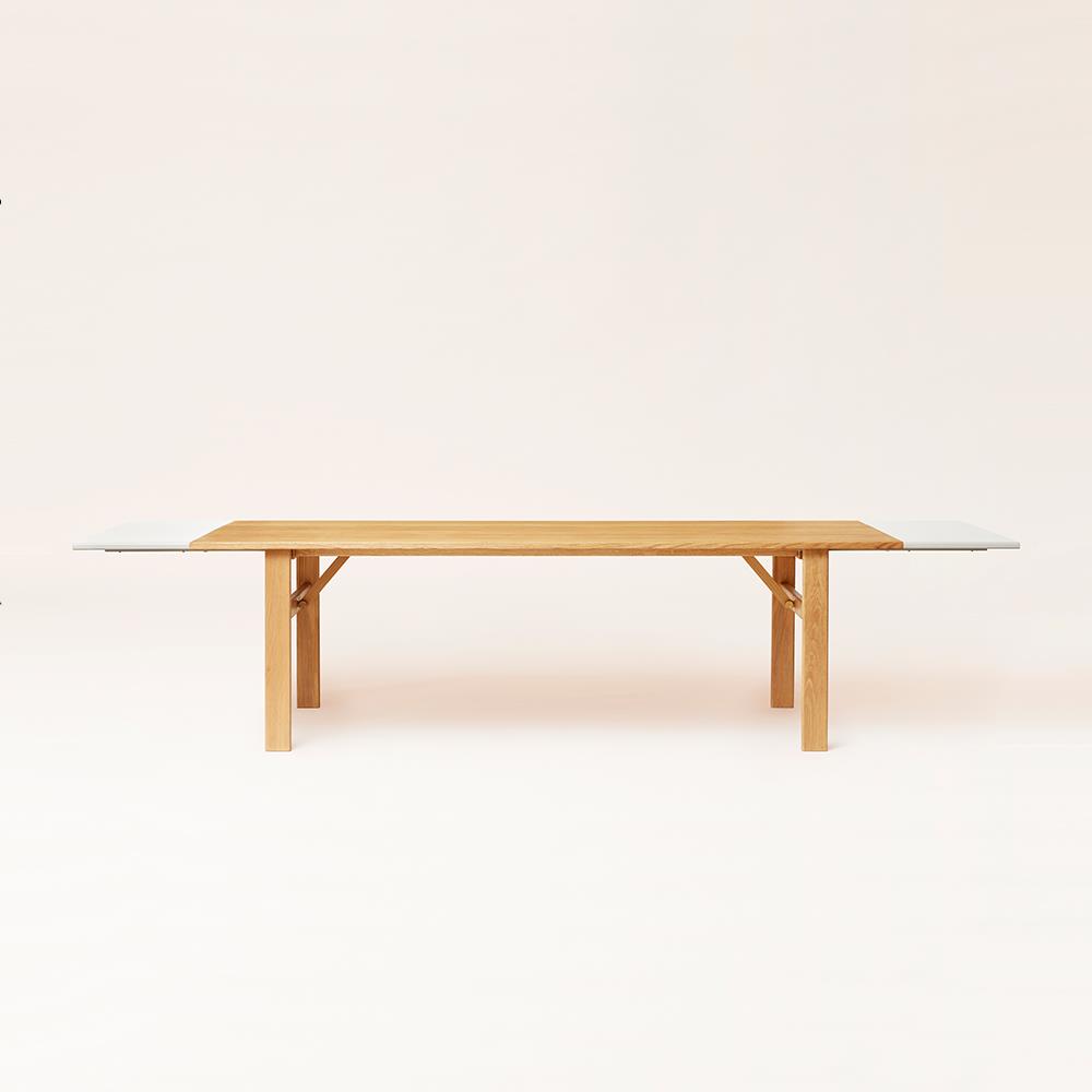 Damsbo Dining Table Oak Table Extension Leaf In Mdf Set Of Two