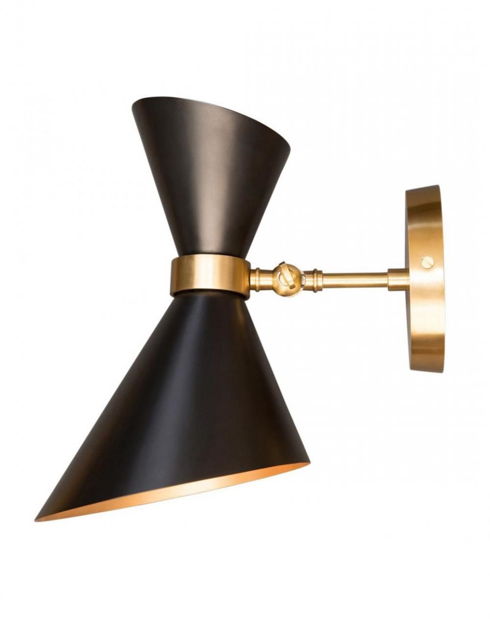 Peggy Up And Down Wall Light Black