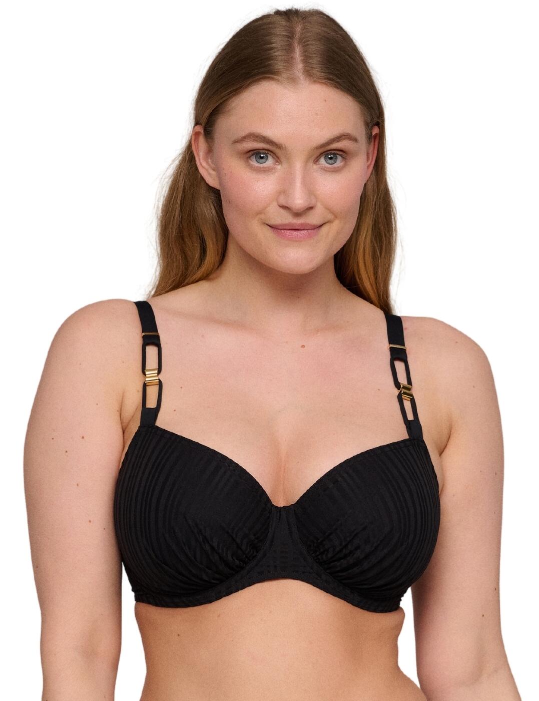 Prima Donna Swim Kiruna Full Cup Bikini Top - Black - 40H