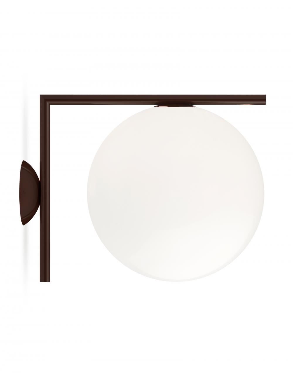 Ic Wall Ceiling Light Outdoor Large Deep Brown