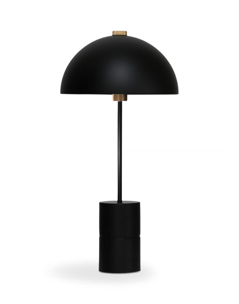 Studio Table Light Black Brass
