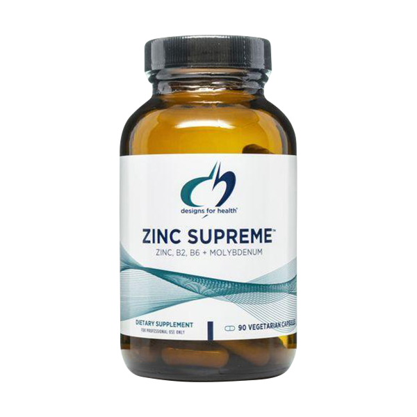 Image of Zinc Supreme &pipe; Designs For Health &pipe; 90 Capsules