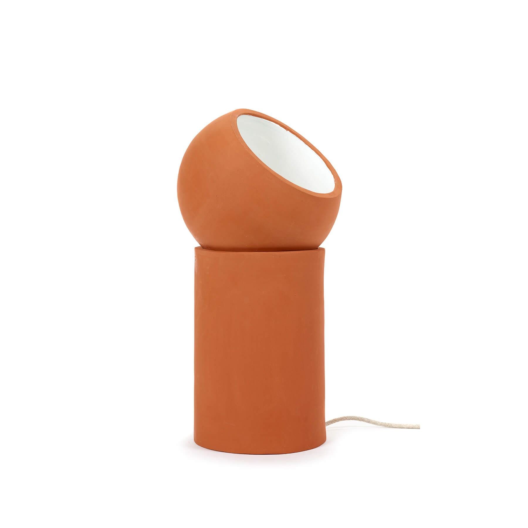 Serax Terracotta Table Lamp Small Height 29cm Orange