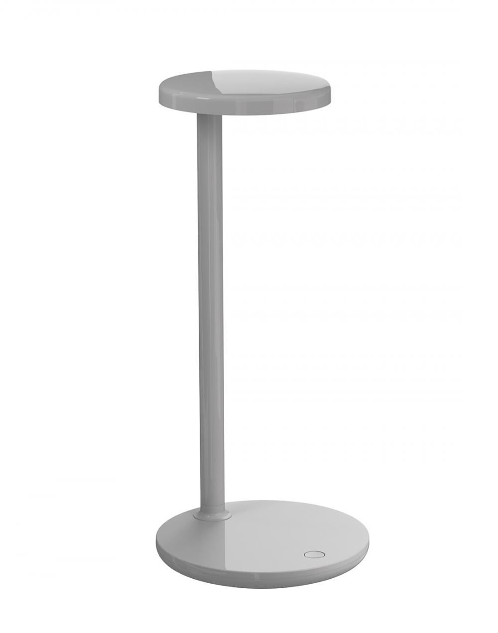 Oblique Table Light Matt Grey Wireless Charging