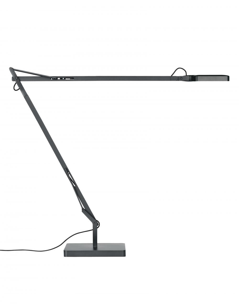 Kelvin Led Light For Table Wall Or Desk Anthracite Weighted Base
