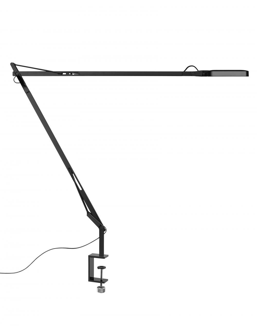Kelvin Led Light For Table Wall Or Desk Black Desk Clamp