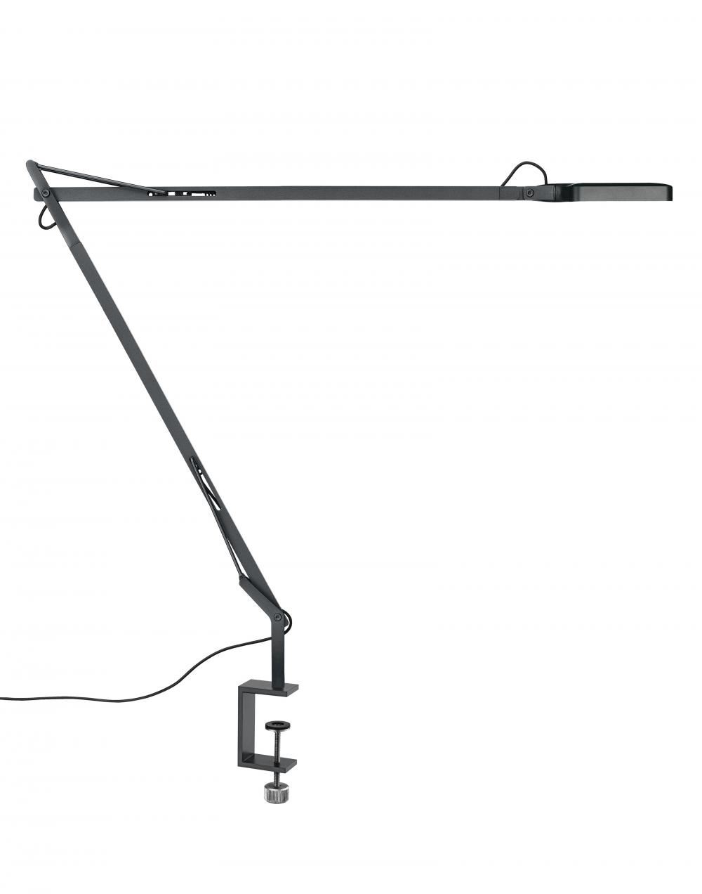 Kelvin Led Light For Table Wall Or Desk Anthracite Desk Clamp