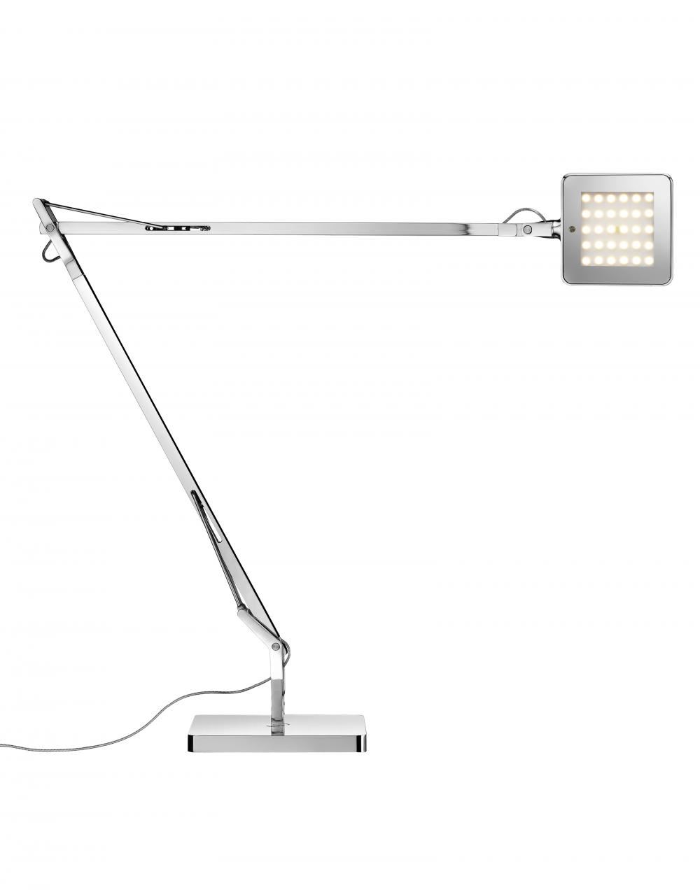 Kelvin Led Light For Table Wall Or Desk Chrome Weighted Base