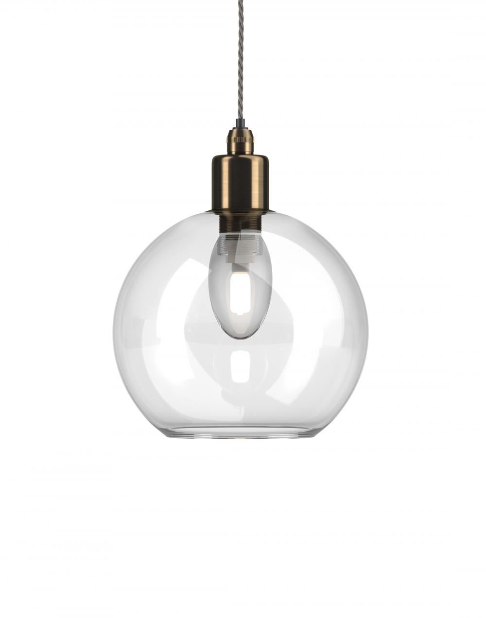 Fritz Fryer Hereford Bathroom Pendant Medium Clear Antique Brass Bathroom Lighting Clear Designer Pendant Lighting