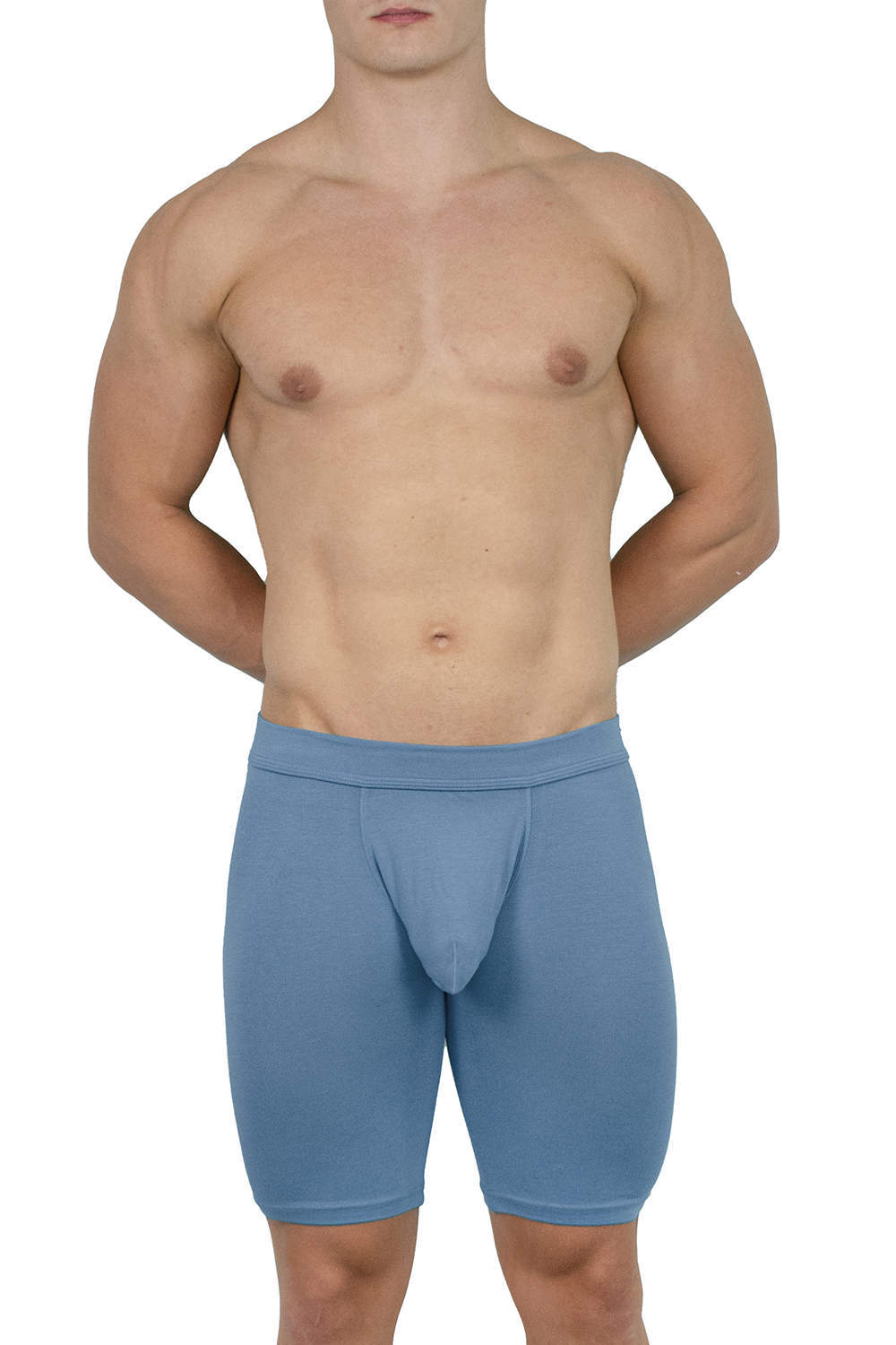 Shop Obviously EliteMan AnatoMAX Boxer Brief 9 inch leg – the men’s underwear brand’s longest short. Cycle length and silky in MicroModal. Buy now
