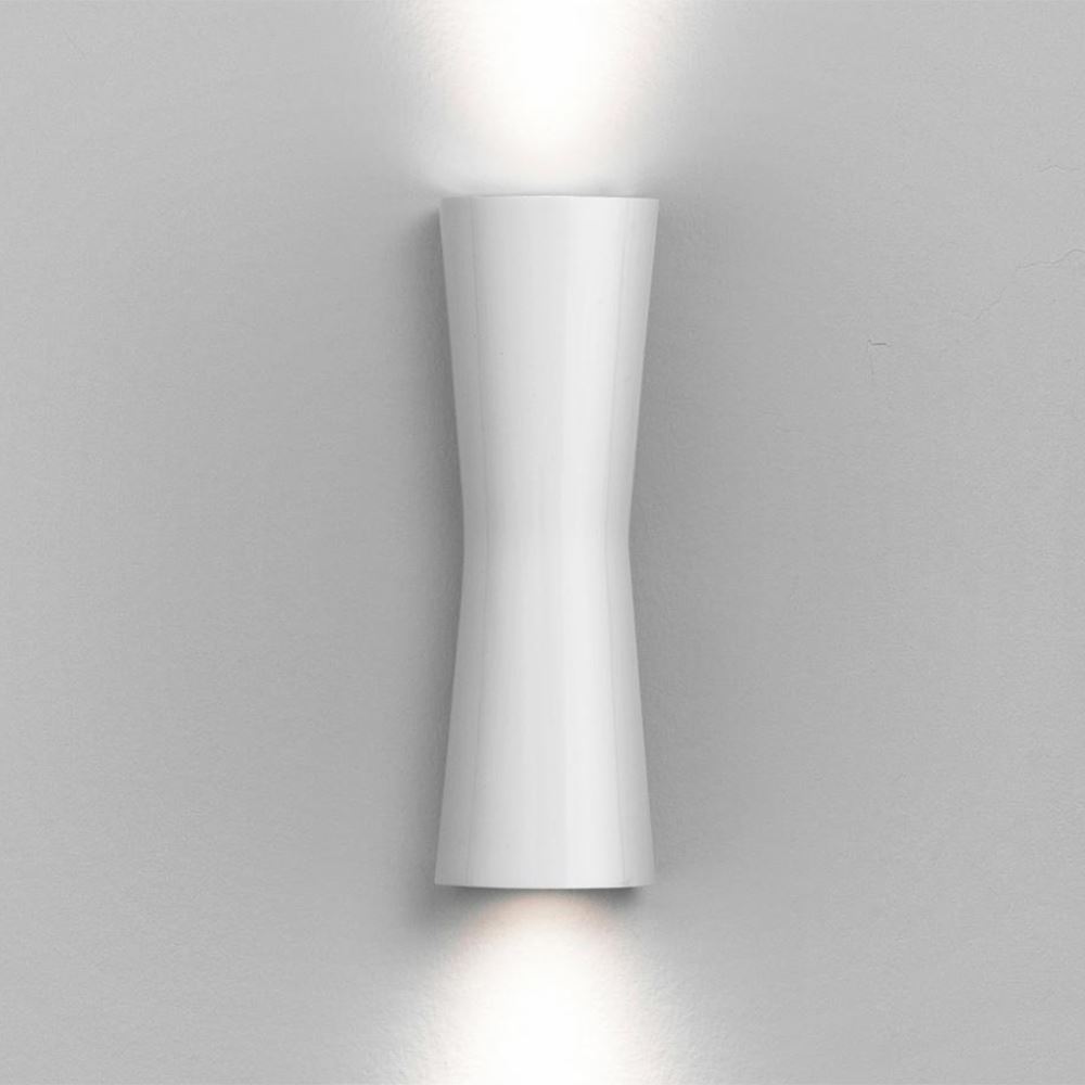 Clessidra Wall Light White Wide 40 Degrees