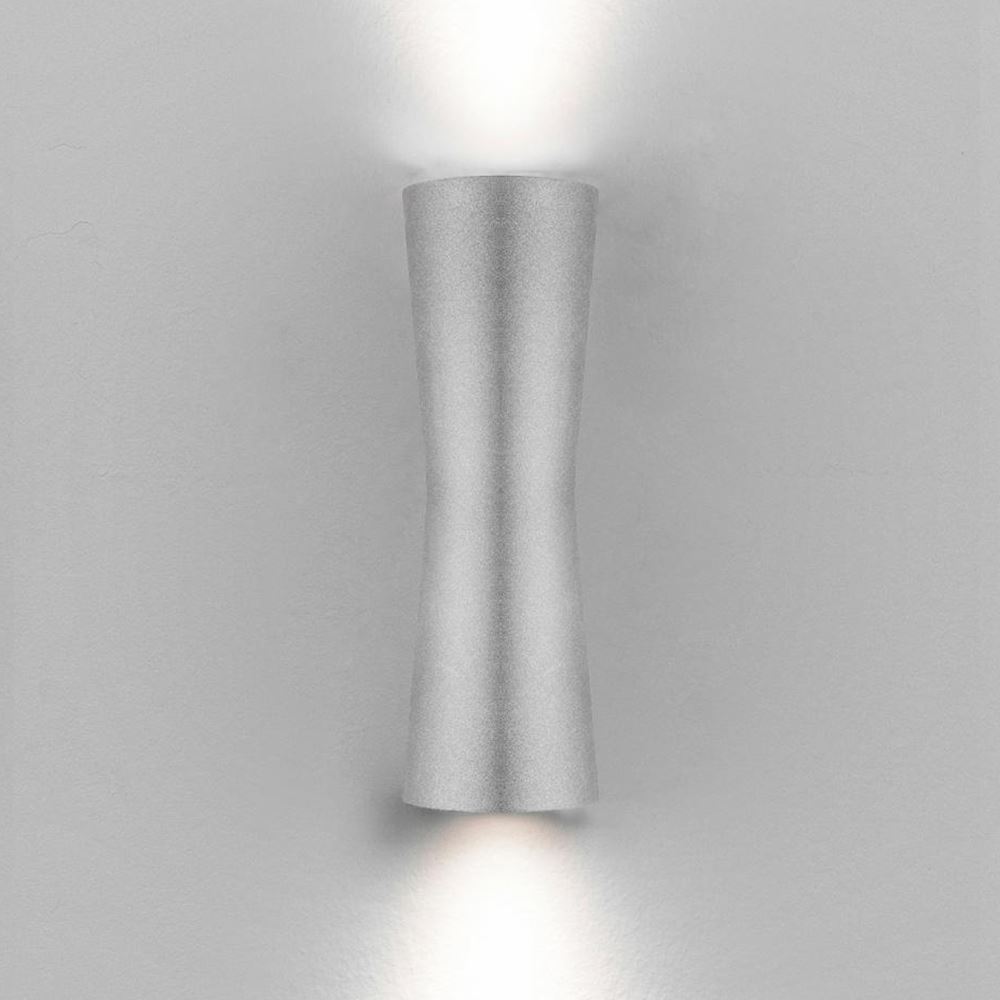 Flos Clessidra Wall Light Light Grey Wide 40 Degrees Outdoor Lighting Outdoor Lighting Grey