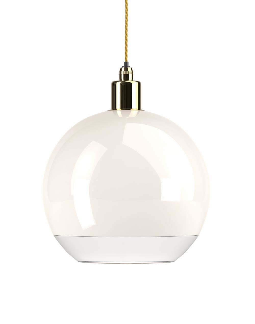 Fritz Fryer Hereford Bathroom Pendant Large White Polished Brass Bathroom Lighting White Designer Pendant Lighting