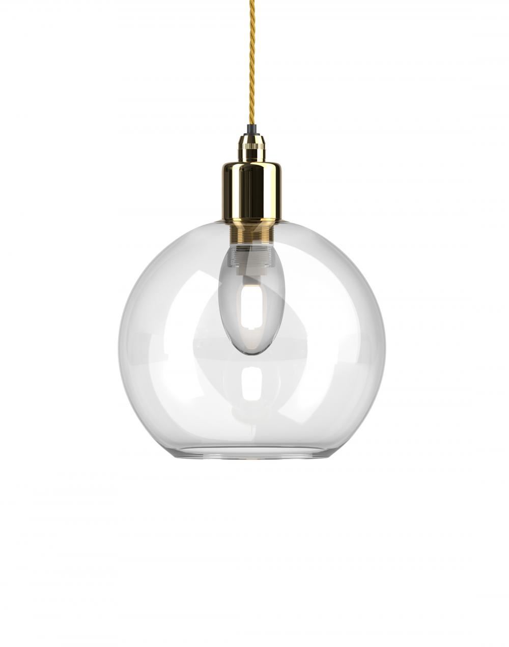 Fritz Fryer Hereford Bathroom Pendant Medium Clear Polished Brass Bathroom Lighting Clear Designer Pendant Lighting