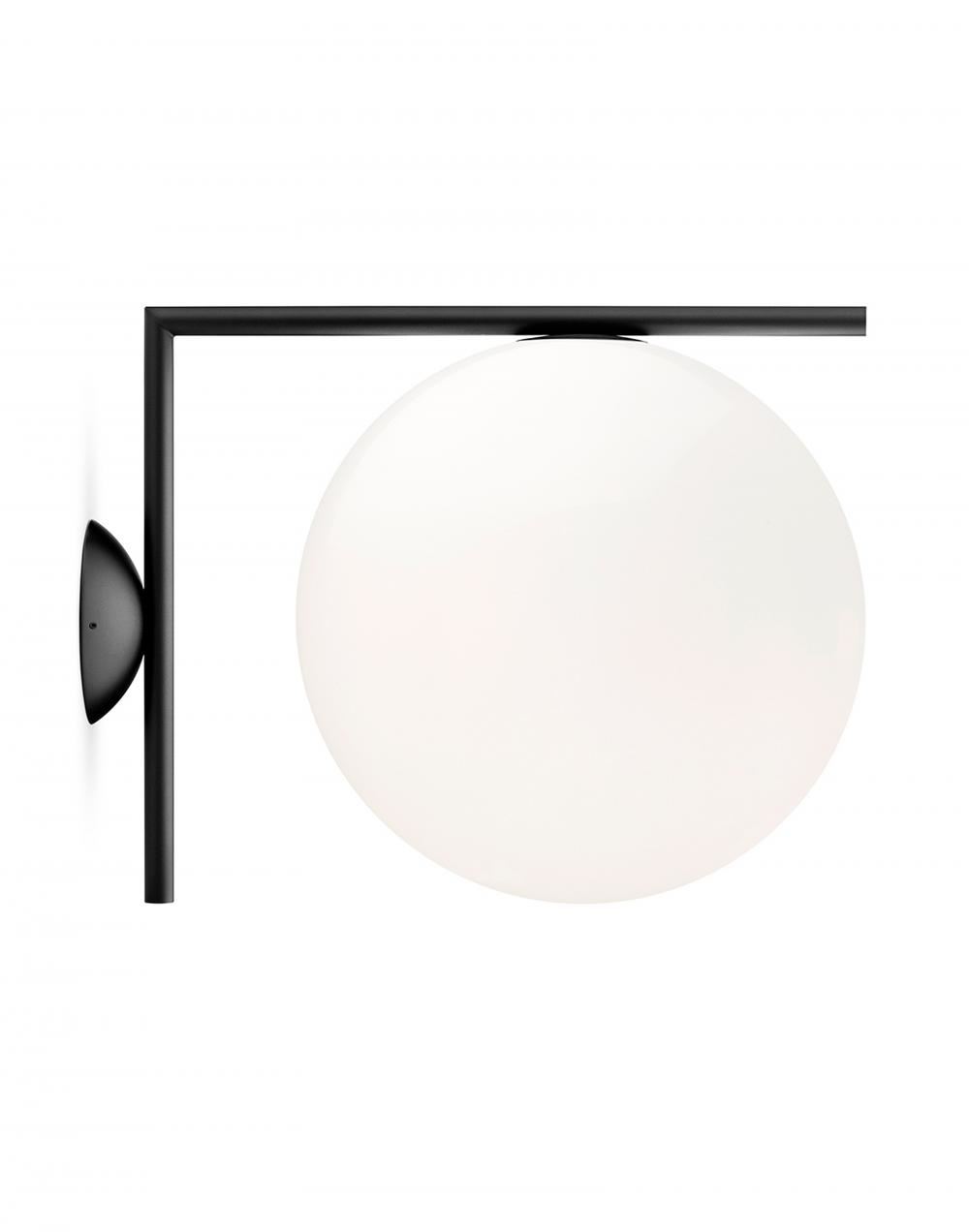 Ic Wall Ceiling Light Large Black