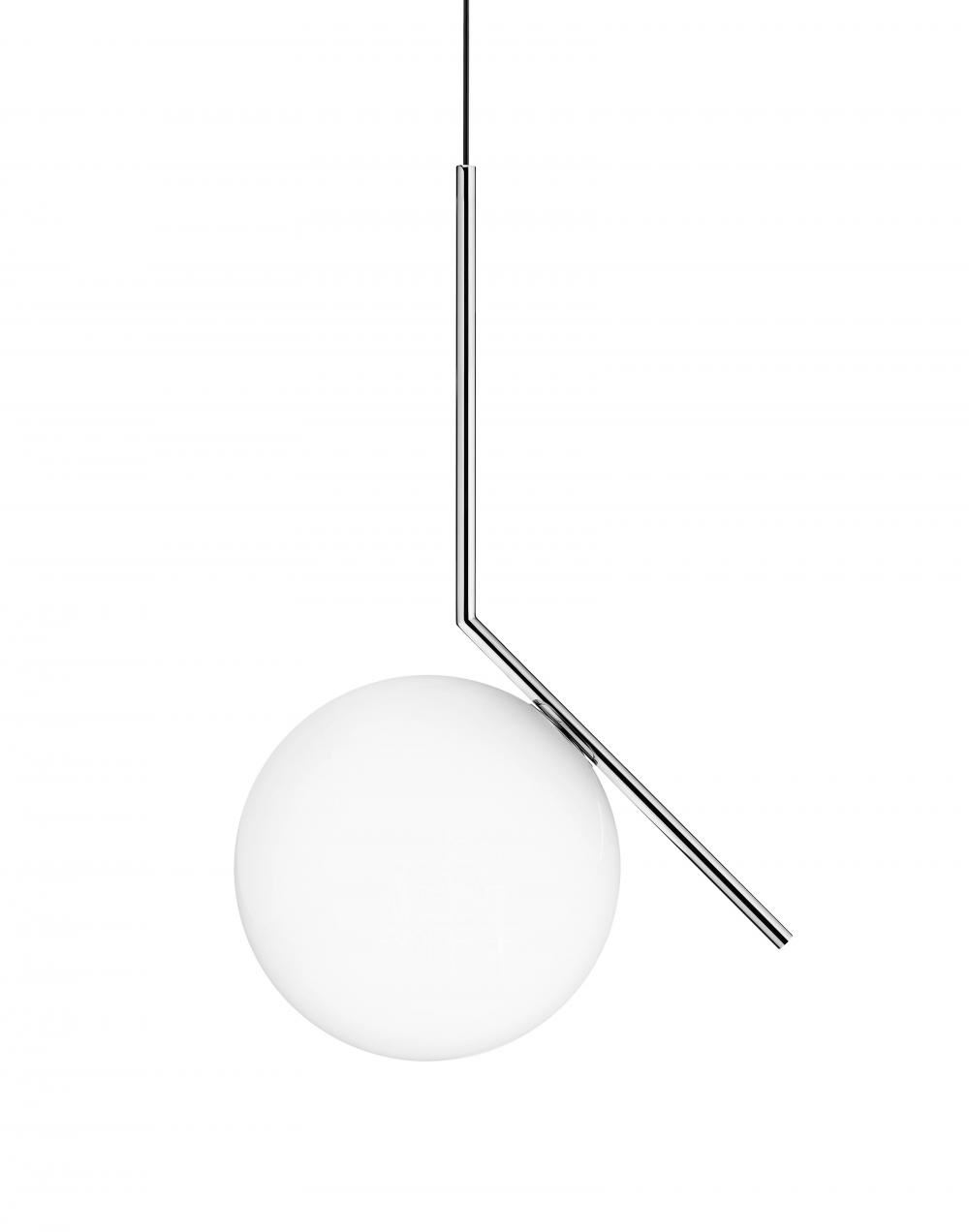 Ic Pendant Light Large Chrome